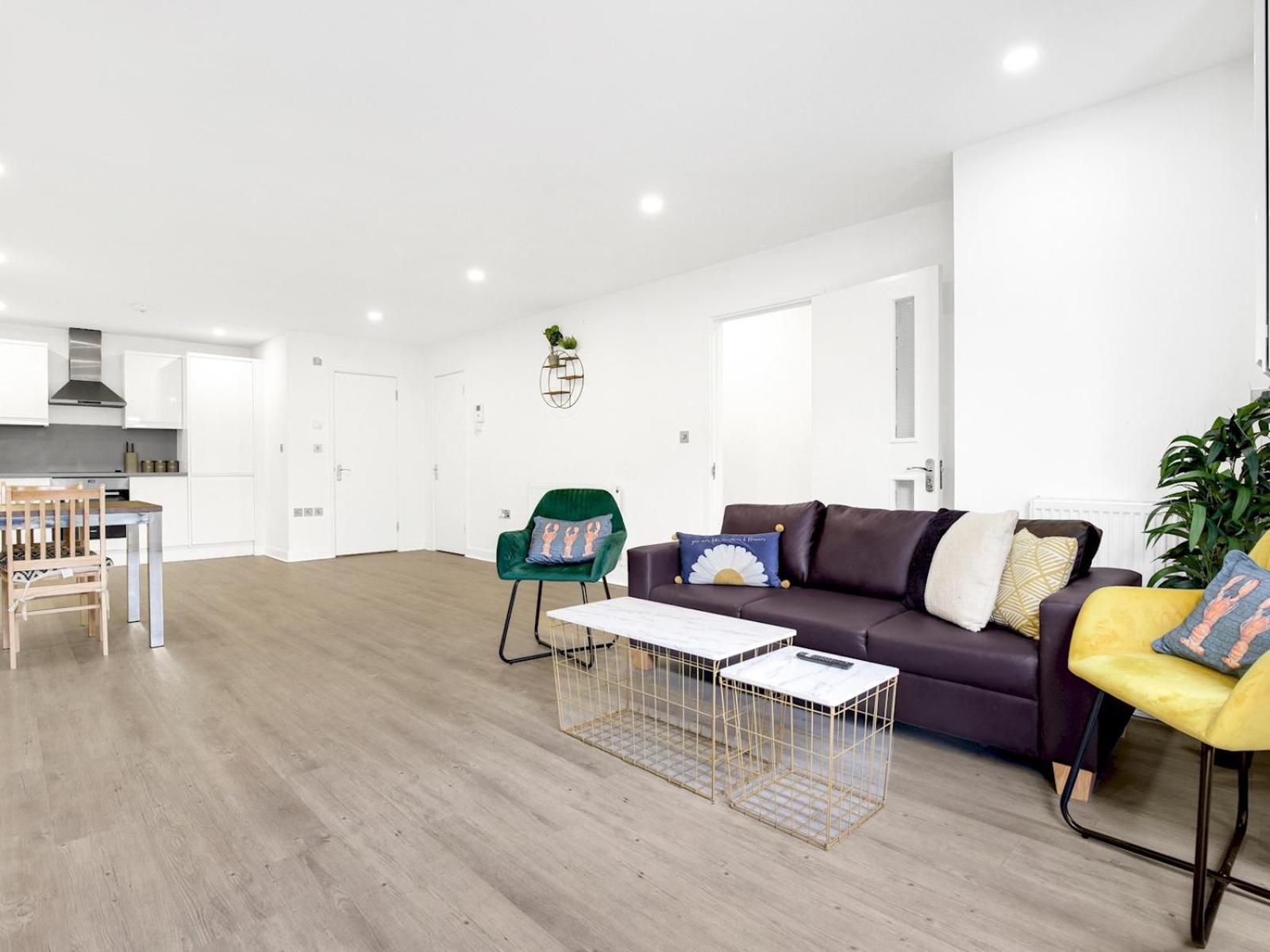 Appartamento 2 Bedrooms 2baths 3toilets Near Excel City Airport O2 Sleeps Up To 5 Londra